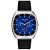 Relógio Seculus Masculino Oval Esportivo Pulseira Silicone Mostrador Azul 44301G0SVNU1 Original - Imagem 5