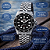 Relógio Orient Masculino Automático Submariner Safira Preto YN6SS023 P1SX Original - Imagem 2