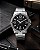 Relógio Orient Masculino Prata Fundo Preto Clássico Aço Inoxidável MBSS1419 P2SX Original - Imagem 3
