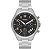 Relógio Orient Masculino Solartech ST Elite Land Cronógrafo Aço Prata Fundo Preto Safira MBSSC290 P2SX - Imagem 1