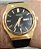 Relógio Casio Masculino Analógico Aço Dourado Couro Preto Calendário Duplo MTP-E735GL-1AVDF - Imagem 2