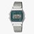 Relógio Casio Vintage Prata Fundo Verde A158WEM-3DF Original - Imagem 1