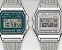 Relógio Casio Vintage Prata Fundo Verde A158WEM-3DF Original - Imagem 3