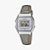 Relógio Casio Feminino Digital Vintage Prata Pulseira De Couro Legítimo Cinza LA680WEL-8A2DF - Imagem 1