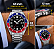 Casio MDV-107 Relógio Masculino Aço Diver 200m Azul/Vermelho Pepsi - Imagem 2