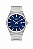Relógio Orient Prx Masculino Prata Fundo Azul Clássico Aço MBSS1493 D1SX Original - Imagem 1