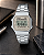 Relógio Casio Unissex Digital Vintage Illuminator Aço Prata Mostrador Claro A168WA-8AYDF-SC - Imagem 3