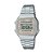 Relógio Casio Unissex Digital Vintage Illuminator Aço Prata Mostrador Claro A168WA-8AYDF-SC - Imagem 1