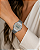 Relógio Casio Unissex Digital Vintage Illuminator Aço Prata Mostrador Claro A168WA-8AYDF-SC - Imagem 2