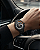 Relógio Orient Masculino Automático Heritage King Diver  40 mm Aço Preto Vidro Safira YN6PP028 G1GX - Imagem 7