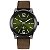 Relógio Technos Masculino Analógico Classic Golf Aço Gunmetal Mostrador Verde 2115UDJ/0V - Imagem 1