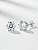 Brinco 8mm Moissanite de Prata 925 com Ródio - Imagem 3