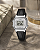 Relógio Casio Digital Unissex Vintage Prata Pulseira de Couro Preta LA680WEL-1DF - Imagem 4