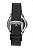 Relógio Mondaine Masculino Analógico Slim Prata Fundo Preto Pulseira Couro Preta 32946G0MVNO3 - Imagem 2