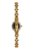 Relógio Seculus Feminino Analógico Clássico Caixa Oval Dourado Pulseira Com Cristais 77365LPSVDB1 - Imagem 3