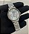 Relógio Orient Feminino Prata Mostrador Mosaico Madrepérola Aço FTSS0118 S1SX Original - Imagem 4