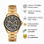 Relógio Orient Feminino Dourado Estilo Cronógrafo Fundo Cinza Cristais FGSSM088 G1KX Original - Imagem 2