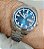 Relógio Orient Masculino Automático Heritage 3 Estrelas Aço Safira Fundo Azul YN6SS004 D1SX - Imagem 2
