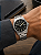 Relógio Orient Masculino Analógico Esporte Fino Aço Prata Mostrador Preto MBSS1492P2SX - Imagem 2