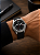 Relógio Orient Masculino Analógico Solartech Aço Prata Silicone Preta MBSP1040 P2PX - Imagem 3