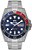 Relógio Orient Masculino Automático F49SS026NH Submariner Pepsi Azul 42mm Aço Inox 10 ATM - Imagem 1