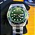 Relógio Orient Masculino Automático F49SS027NH E1SX Submariner Verde 42mm Aço Inox 10 ATM - Imagem 5