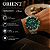 Relógio Orient Masculino Analógico Cronógrafo Solar Elite Sea Aço Safira Fundo Verde MBSSC288E1SX - Imagem 5