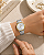 Relógio Oslo Feminino Analógico Slim Aço Bicolor Prata Dourado Vidro de Safira OFTSSS9T0077 S2SX - Imagem 4