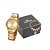 Kit Relógio Seculus Feminino Analógico Aço Dourado Com Semijoia 44345LPSKDA1K1 - Imagem 1
