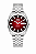 Relógio Orient Masculino Automático Heritage 3 Estrelas Safira Vinho YN6SS005 W1SX Original - Imagem 1