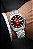 Relógio Orient Masculino Automático Heritage 3 Estrelas Safira Vinho YN6SS005 W1SX Original - Imagem 4