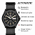 Relógio Orient Masculino Automático Sport Land Safira Militar Preto YN6PN007 P2PX Original - Imagem 2