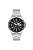 Relógio Orient Masculino Analógico Clássico Aço Prata Mostrador Preto MBSS1508P2SX - Imagem 1