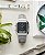 Relógio Casio Vintage Ana-Digi Prata Fundo Preto AQ-230A-1DMQ-SC Original - Imagem 5