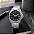 Relógio Orient Masculino Analógico Clássico Aço Prata Mostrador Preto 42mm MBSS1507P2SX - Imagem 3