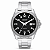 Relógio Orient Masculino Analógico Clássico Aço Prata Mostrador Preto 42mm MBSS1507P2SX - Imagem 1