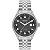 Relógio Orient Masculino Analógico Aço Prata Fundo Grafite 40mm MBSS1518G2SX Original - Imagem 1