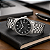Relógio Orient Masculino Analógico Aço Prata Fundo Grafite 40mm MBSS1518G2SX Original - Imagem 2