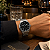 Relógio Orient Masculino Analógico Clássico Aço Prata Fundo Preto 42mm MBSS1487P1SX - Imagem 2