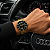 Relógio Mondaine Masculino Analógico Aço Dourado Bisel Preto 42mm 32549GPMVDE2 Original - Imagem 2
