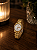 Relógio Orient Automático Feminino Dourado Bisel Canelado Pulseira Jubilee 25mm 559EB1NHB1KX - Imagem 4