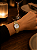 Relógio Orient Automático Feminino Dourado Bisel Canelado Pulseira Jubilee 25mm 559EB1NHB1KX - Imagem 3
