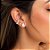 Brinco Gota 4x6mm Moissanite Prata 925 - Imagem 2