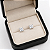 Brinco Quadrado 6x6mm Moissanite Prata 925 com Ródio - Imagem 4
