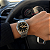 Relógio Orient Masculino Analógico Automático 3 Estrelas Aço Prata Fundo Grafite 42mm NH3SS008 G1SX - Imagem 4