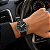 Relógio Orient Masculino Analógico Automático Aço Prata Pulseira Couro Fundo Preto NH3SC017 P2PX - Imagem 3
