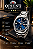 Relógio Orient NH3SS008 D1SX Automático 3 Estrelas Azul 42mm - Imagem 5