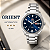 Relógio Orient NH3SS008 D1SX Automático 3 Estrelas Azul 42mm - Imagem 3