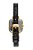 Relógio Seculus Feminino Analógico Retangular Dourado Couro Preto Vidro Facetado 44277LPSVDR1 - Imagem 3