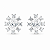 Brinco Oval Cravejado Moissanite 5,75mm Prata 925 com Ródio - Imagem 6